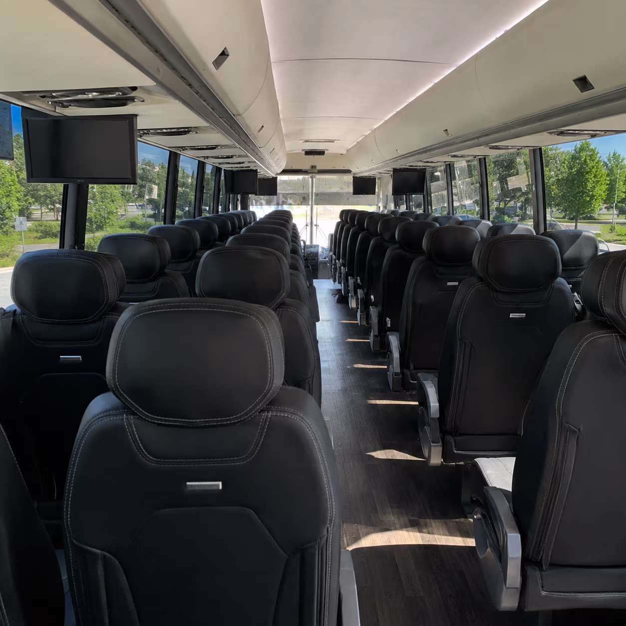 charter bus rentals to truist park for braves games in marietta
