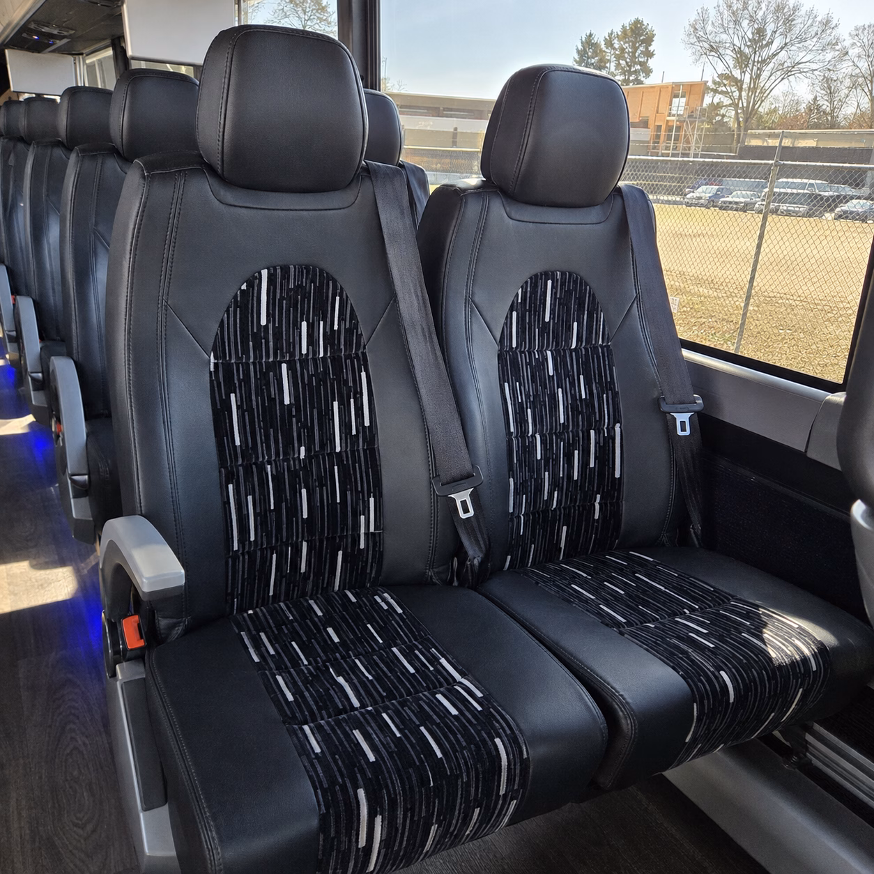 marietta sporting event transportation onboard seating
