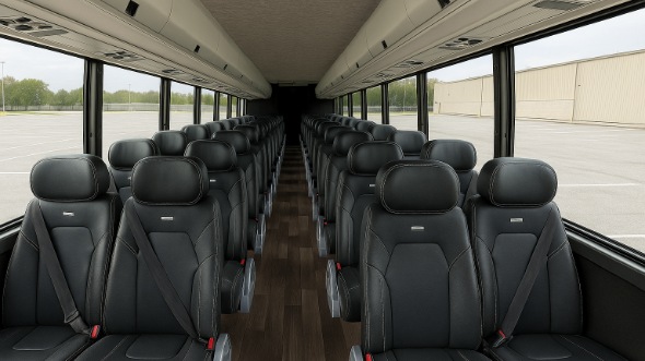 marietta 25 passenger minibus interior