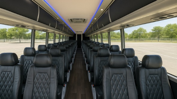 marietta 54 passenger charter bus rental